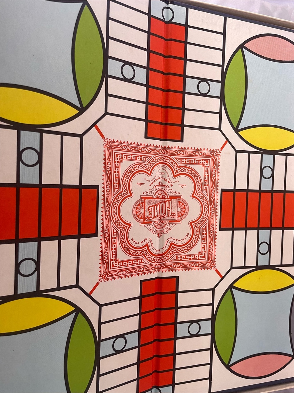 Parcheesi Board Game - Blue Box - Picture 2 of 3